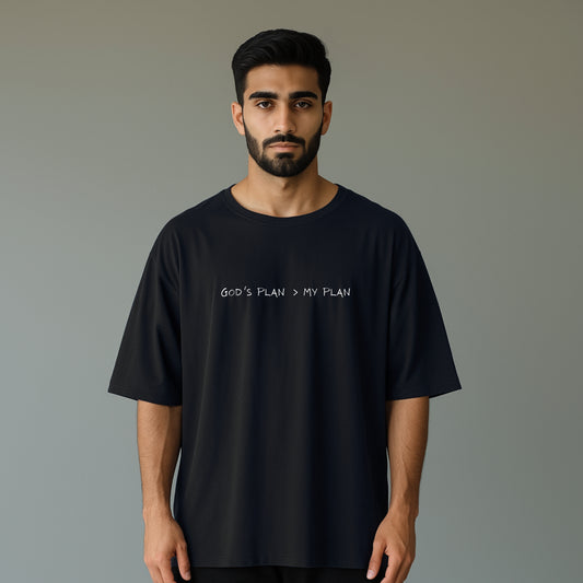 GOD'S PLAN - Unisex Oversized Tee